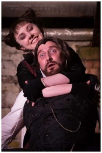 Sweeney Todd with Lucy Peacock. Image: Jamie Scott